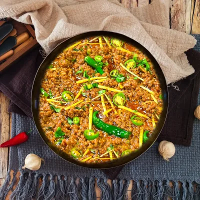 Mutton Qeema Shanwari